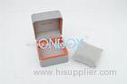 Plastic Square Decorative Single Watch Packaging Box with Custom Logo Printed