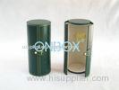Cardboard Wine Packaging Boxes / Gift Wine Cylinder Boxes Handmade
