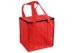 Travel Picnic Cooler Bag Non Woven Insulated Lunch Totes Red Alumium Liner