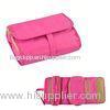 Hanging Cosmetic Organizer Toiletries Travel Bag Pink For Cosmetic Jewellery