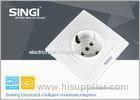 Long usage life Europe 1 gang electric Wall Switch Socket French Type