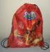 Waterproof Gym Sack Bag / Nylon Custom Drawstring Backpack For School Kids