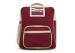 Promotional Kids School Backpack Bag In Dark Maroon Polyester With Square Shape