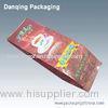 Coloured Packaging Aluminium Foil Pouches Custom Printed Coffee Bags PET / PE