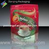 Oxygen Resistance Coffee Beans Packaging Stand Up Pouches With Zipper
