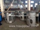 1000KG Capacity Main Frequency Aluminum Melting Furnace in Work Shop