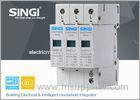 White 3p lightning surge protector with power standard spd for ac power