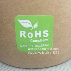 Factory Supply Custom Square Destructible Vinyl Adhesive Security Seal Sticker Anti-tamper Brittle Label