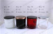 Personalized colorful glass votive candle holder for decor