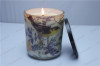 beautiful design glass candle holder for decoration