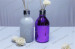Wholesale empty aroma glass spray perfume bottle with knob lid