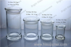 Factory direct sale wholesale clear 3OZ-21OZ glass jar with cheap price