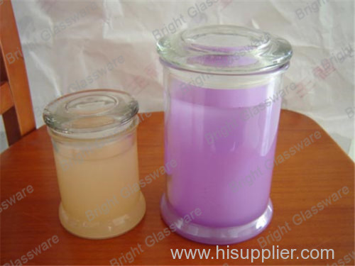 Hot selling glass candle jar glass candy jar wholesale