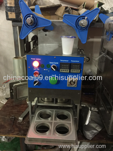 Commercial Manual Electric Heating Sealing Machine Cup Sealer Packaging Machinery