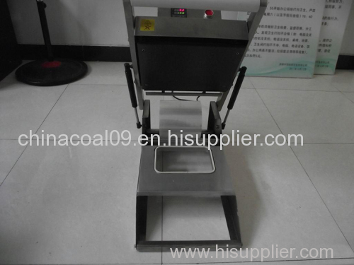 350 Tray/h Manual Tray Sealing Machine Packaging Machinery Manual Fast Food Sealer