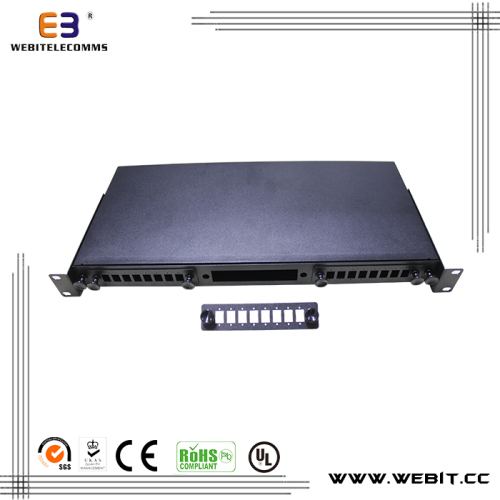 New design 24 port blank fiber patch panel