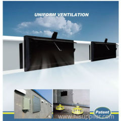 Huabo Polystyrene and UV Resistant Air Inlet For Chicken Farm Equipment