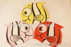 Cartoon Silicon Swimming Cap for Children