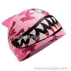 Cartoon Silicon Swimming Cap for Children