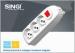 Extension Cord white 3 Outlet Power Strip for home / office / kitchen