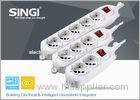 CE Elecrtrical Europe Extension Cord Power Strip safety with 2 gang