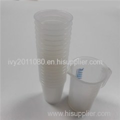 Plastic Cups With Scale