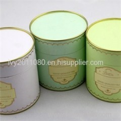 Cylinder Paper Candle Box