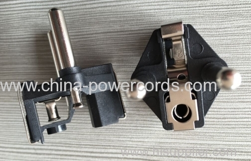 Two-pin plug insert 16A 250V