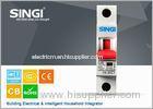 Power mini single pole circuit breaker for home with CE / CB Certificate