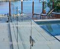 8mm tempered glass frameless fencing panel for swimming pool