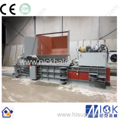 Cardboard recycling baling press offered by Nick Baler Hydraulic Machines