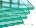 4-15mm Clear Toughened Tempered Glass Panel with polished edges for buildings
