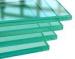 4-15mm Clear Toughened Tempered Glass Panel with polished edges for buildings