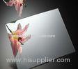 Waterproof Mirror Glass Panel with silver / aluminum coated 1.1mm - 8mm