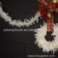 We have for sale Feather Garland w/Goose Coquille