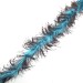 Marabou-Ostrich Boas Multi Color - Lt Turquoise/Brown