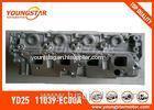 NISSAN Navara YD25 Cylinder Head 2.5DDTI DOHC 16V 2005 - 11039 - EC00A