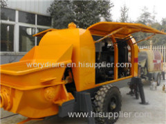 HBLS50-13-92R Big Power Mobile Concrete / Oil Pump