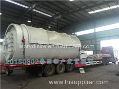 5on/day Half Automatic Oil Sludge Pyrolysis Plant