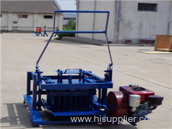 HLD-5 Diesel Engine Powered Brick-making Machine