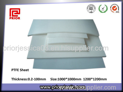 Natural color PTFE sheet with difference size