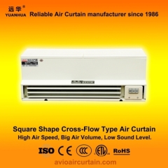 Square shape cross-flow air door 12506