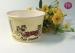 5oz Top 85mm Paper Ice Cream Container Flexo Print BRC FDA Approve