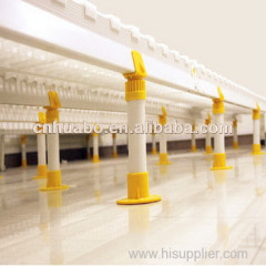 Huabo comfortable & hygeian pvc slat floor for poultry farming equipment