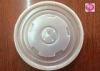 22oz PS Cold Cup Lids Diameter 90mm With Hole / SGS Certificated