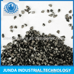 High wear resistance abrasive steel grit