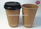 Height 135mm Fully Eco Friendly Takeaway Coffee Cup With Lid