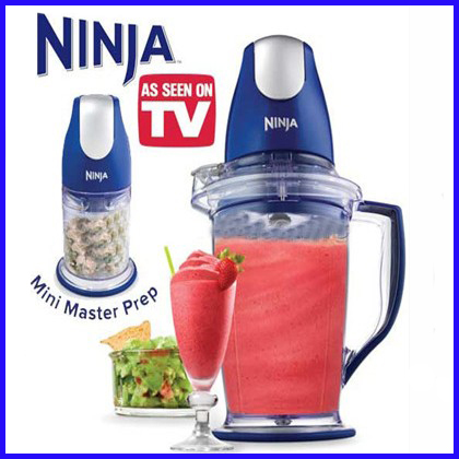 NINJA Blender Mini Master Prep-The Revolutionary Food & Drink Maker As Seen On TV