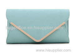 Simple design fashion ladies clutch bag purse