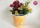 Disposable Flower Paper Pot Top Diameter 132mm Custom Logo Printed